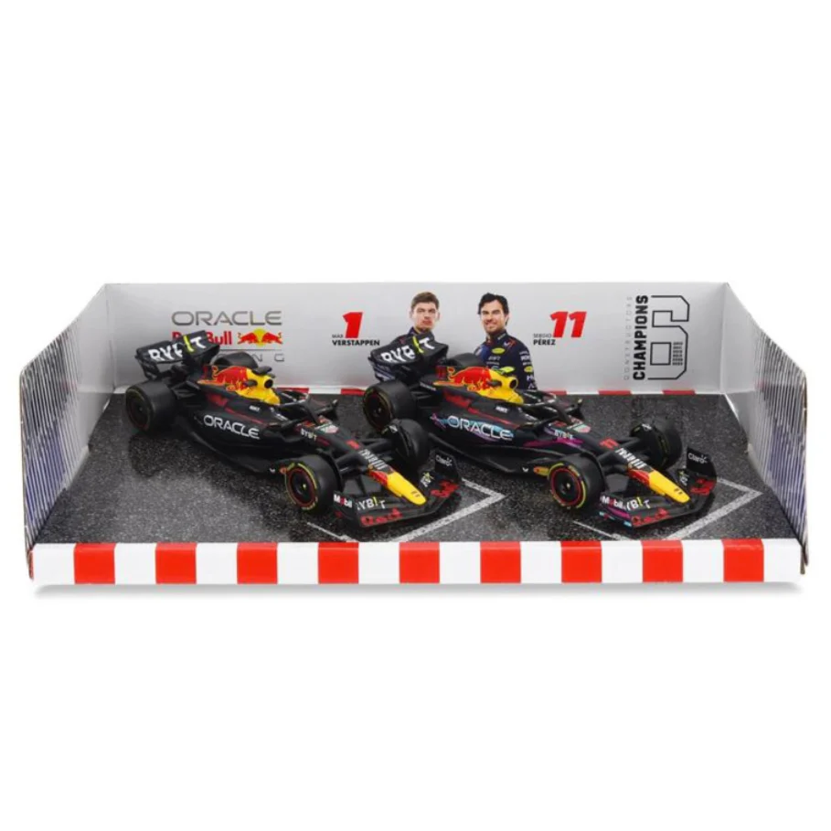 Bburago F1 Gift Set 1:43 2024 Red Bull Racing RB20 - 2 piece Gift Pack