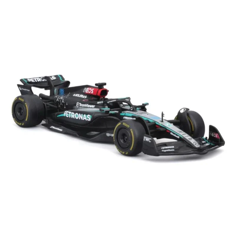 Bburago - 2024 Formula Racing 1:43 F1 Mercedes-AMG W15 #63 Russell WB - Image 2