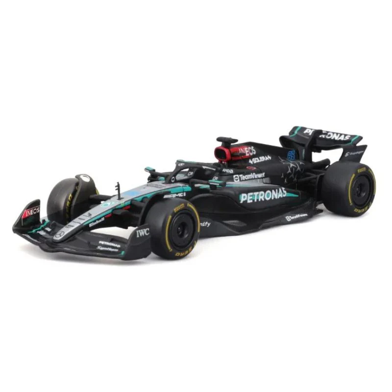 Bburago - 2024 Formula Racing 1:43 F1 Mercedes-AMG W15 #63 Russell WB - Image 4