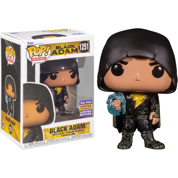 Winter Con 2022 - Black Adam (2022) - Black Adam US Exclusive Pop! Vinyl - Image 2