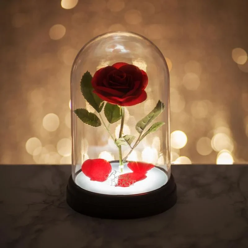 Beauty and the Beast Enchanted Rose Light - Image 2