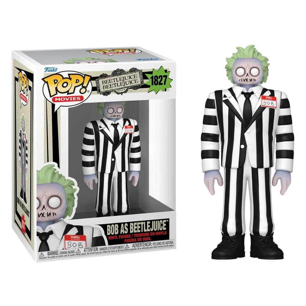 Beetlejuice Beetlejuice (2024) - BOB as Beetlejuice Pop! Vinyl - Image 3