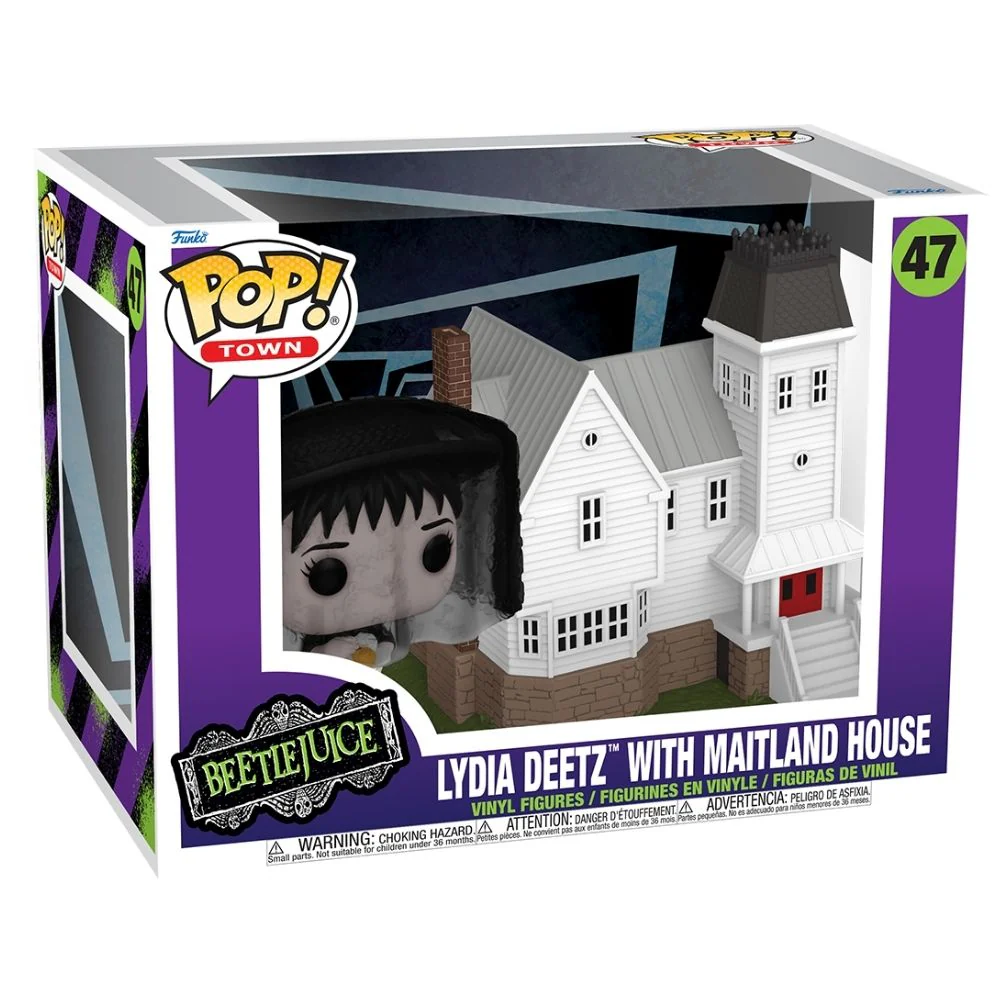 Beetlejuice Beetlejuice (2024) - Lydia Deetz with Maitland House Pop! Town - Image 2