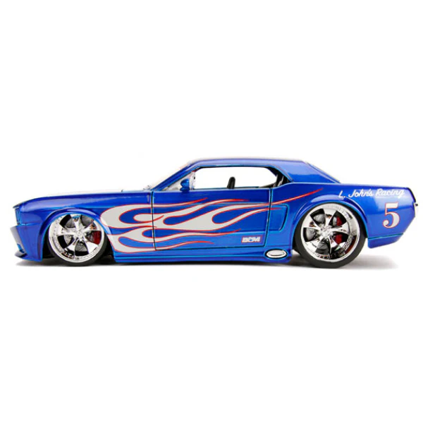 Big Time Muscle - 1965 Ford Mustang GT 1:24 Scale Diecast Vehicle - Image 3