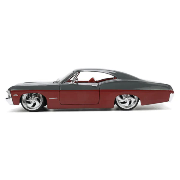 Big Time Muscle - 1967 Chevy Impala Coupe 1:24 Scale Diecast Vehicle - Image 3