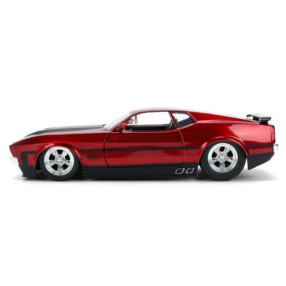 Big Time Muscle - 1973 Ford Mustang Mach 1 1:24 Scale Diecast Vehicle - Image 3