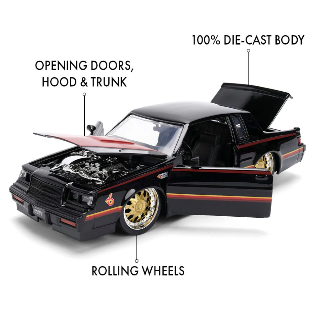 Big Time Muscle - 1987 Buick Grand National 1:24 Scale Diecast Vehicle - Image 6