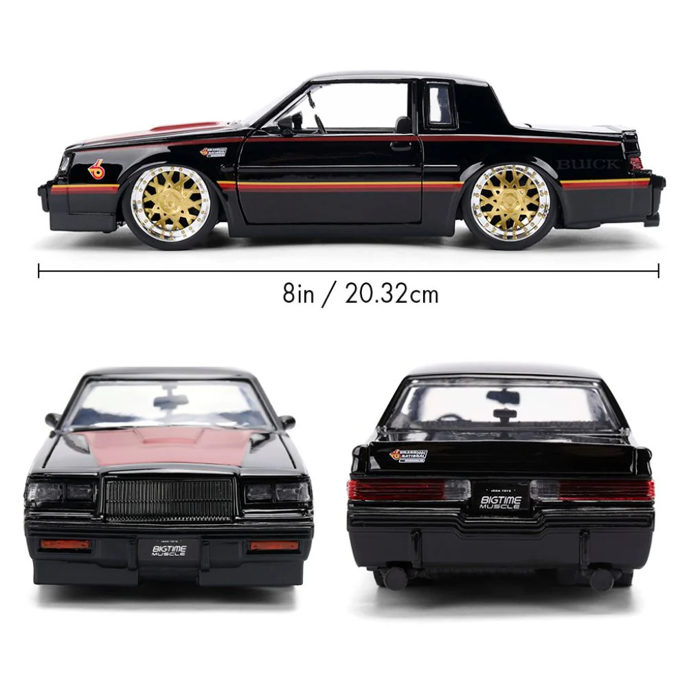 Big Time Muscle - 1987 Buick Grand National 1:24 Scale Diecast Vehicle - Image 7