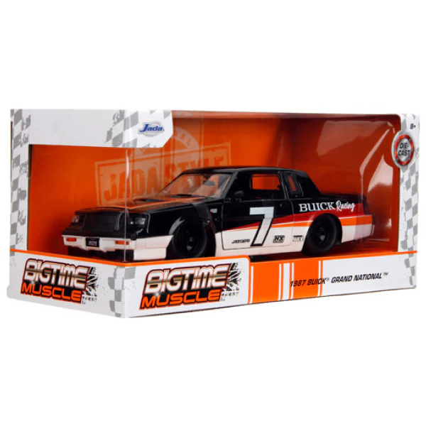 Big Time Muscle: Dark Horse - 1987 Buik Grand National 1:24 Diecast Vehicle - Image 8