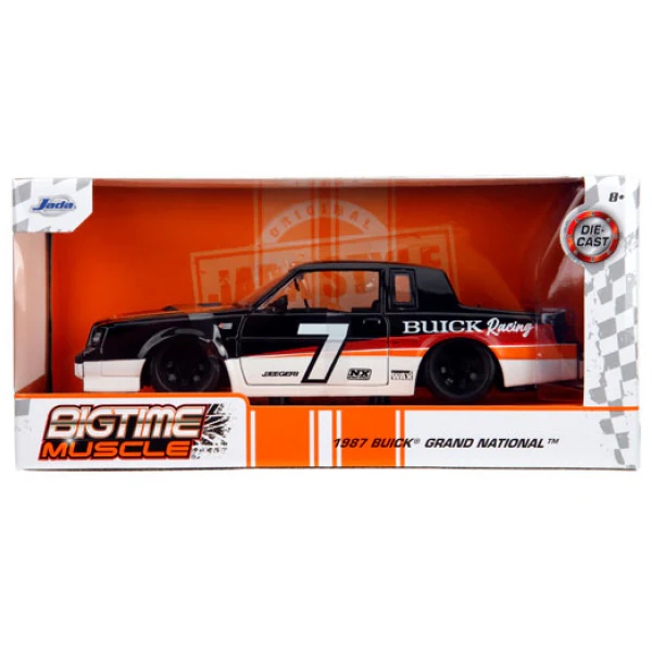 Big Time Muscle: Dark Horse - 1987 Buik Grand National 1:24 Diecast Vehicle - Image 9