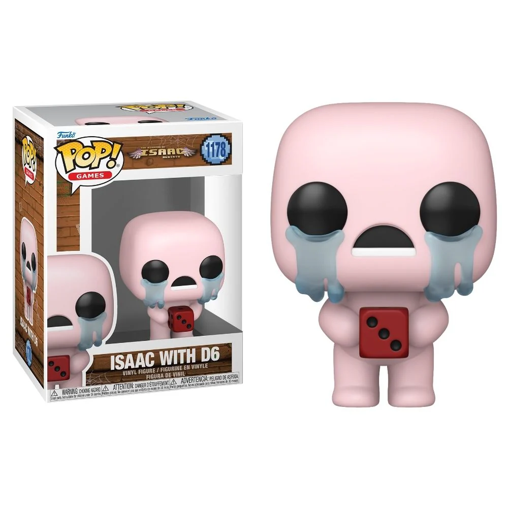 The Binding of Isaac: Rebirth - Isaac with Dice Pop! Vinyl - Image 3