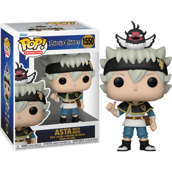 Black Clover - Asta with Nero Pop! Vinyl - Image 3
