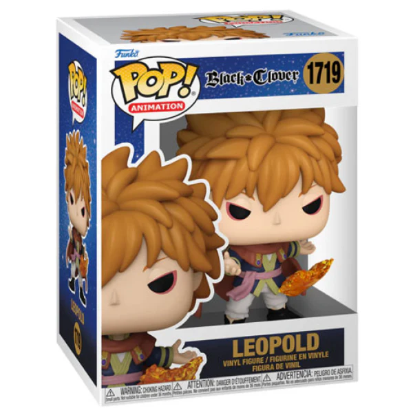 Black Clover - Leopold Vermillion Pop! Vinyl - Image 2