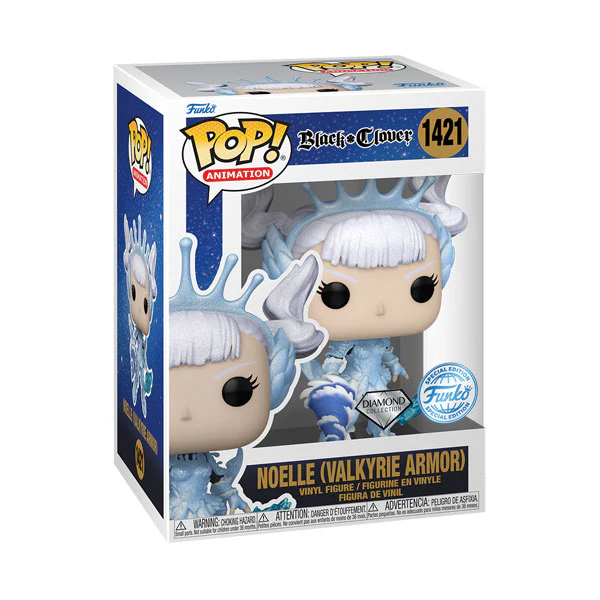Black Clover - Noelle in Valkyrie Armor US Exclusive Diamond Glitter Pop! Vinyl - Image 2