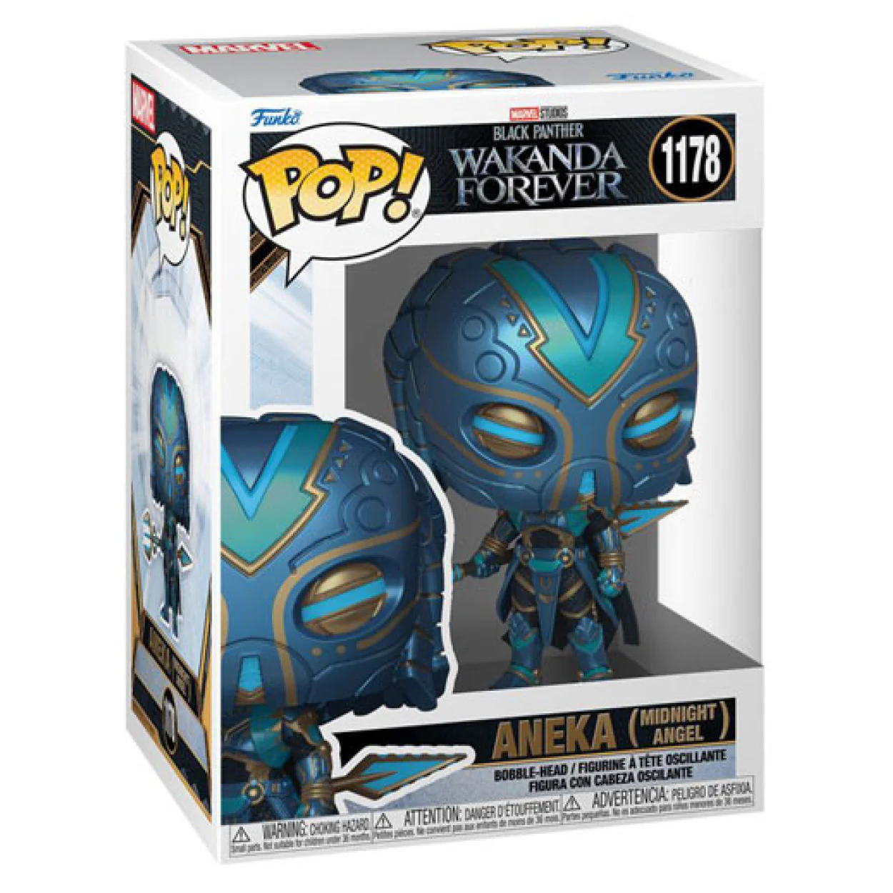 Black Panther 2: Wakanda Forever - Aneka (Midnight Angel) Pop! Vinyl - Image 2