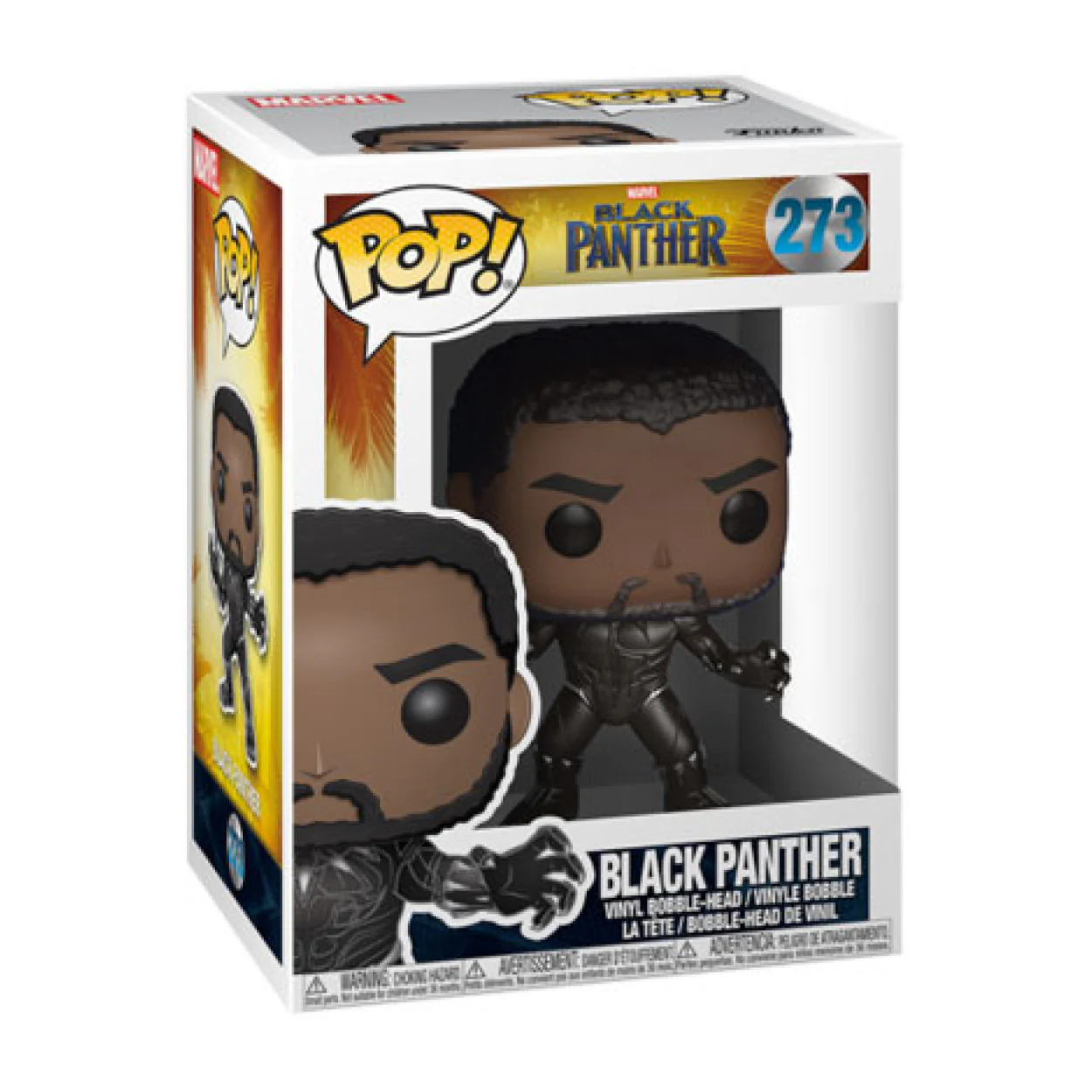 Black Panther - Black Panther CHASE Pop! Vinyl - Image 3