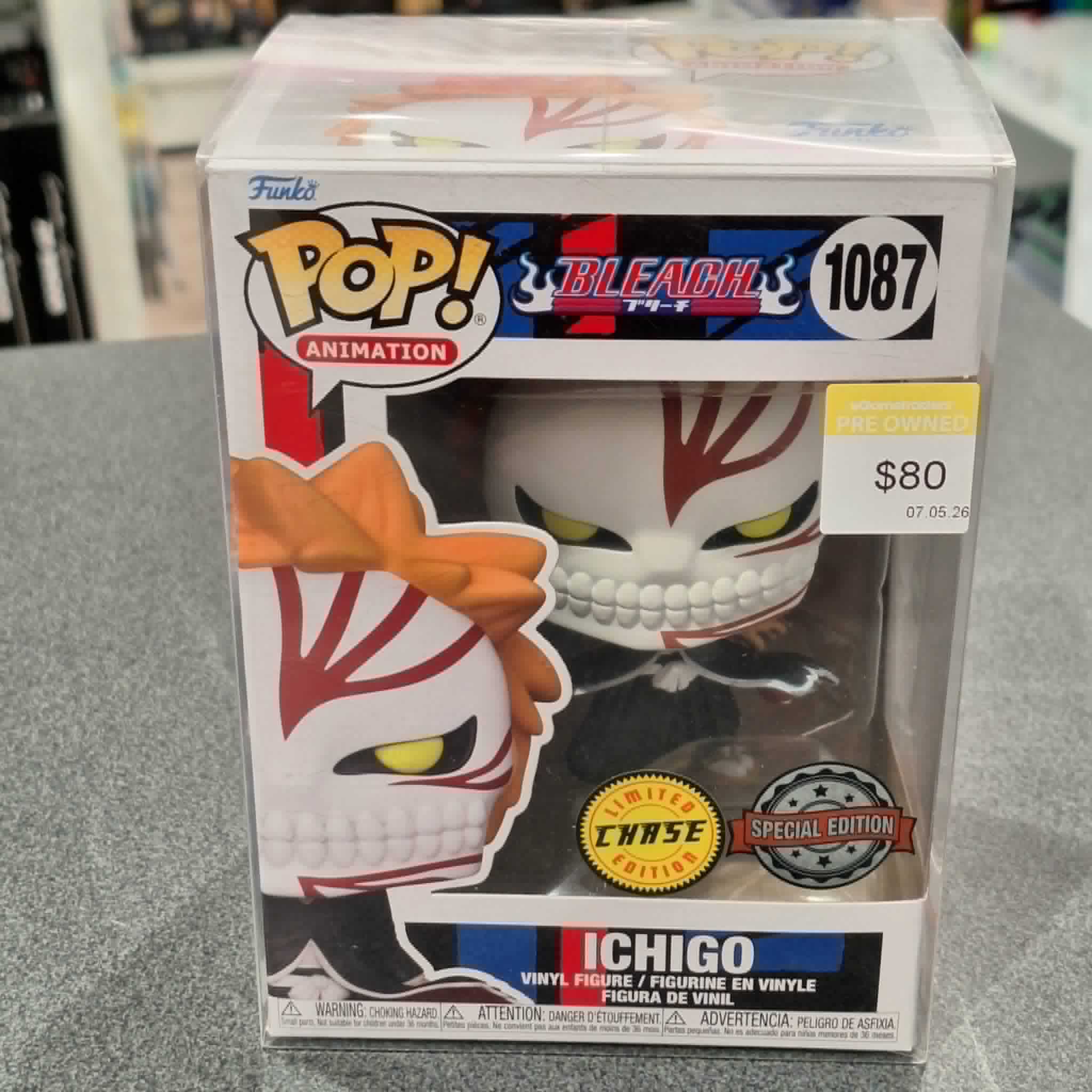 Bleach - Ichigo US Exclusive CHASE Pop! Vinyl