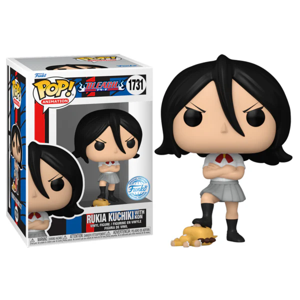 Bleach - Rukia Kushiki with Kon US Exclusive Pop! Vinyl - Image 3