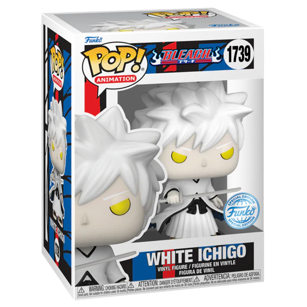 Bleach - White Ichigo US Exclusive Pop! Vinyl - Image 2