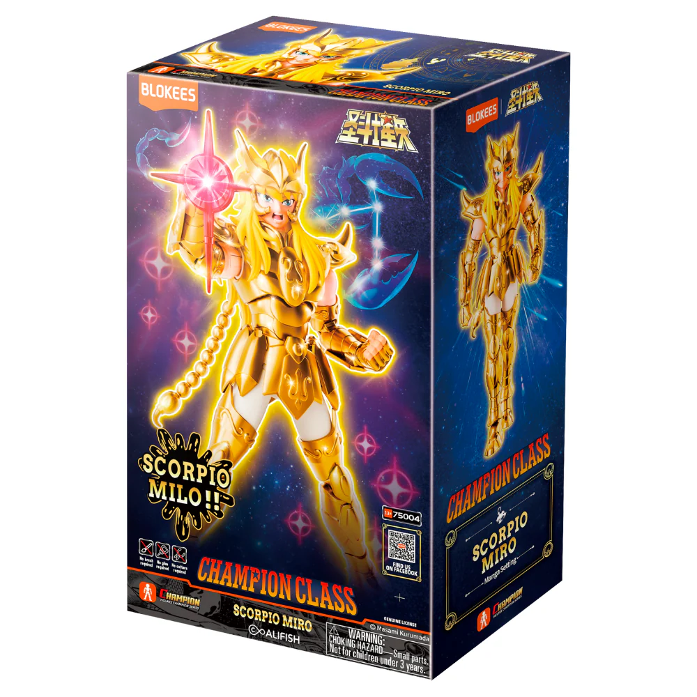 Blokees Figures - Saint Seiya Champion Class 03 - Scopio Miro