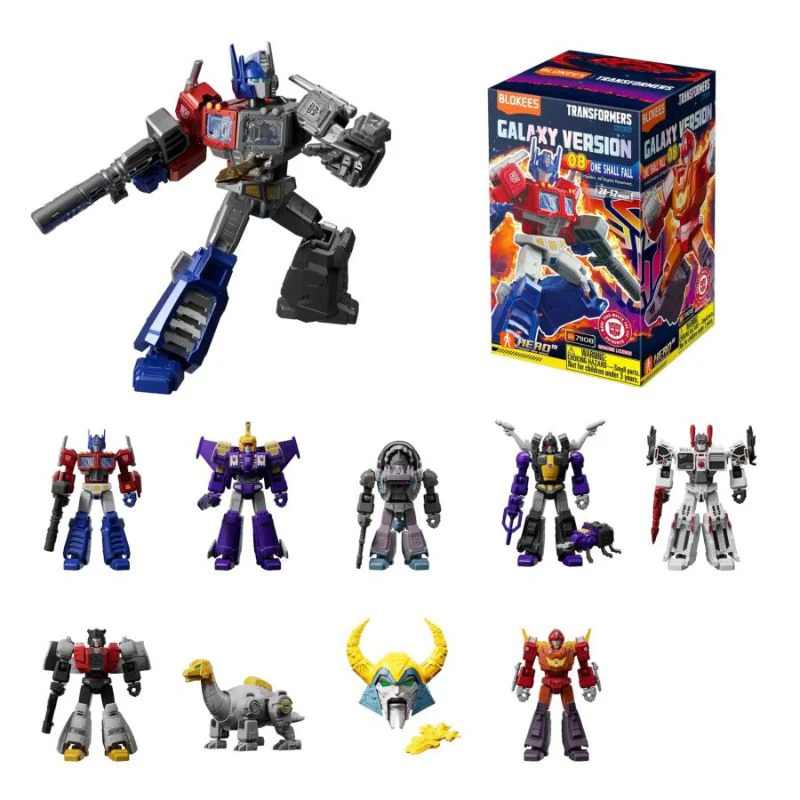 Blokees Figures - Transformers Galaxy Version 08 "One Shall Fall" Blind Box (1 Unit) - Image 2