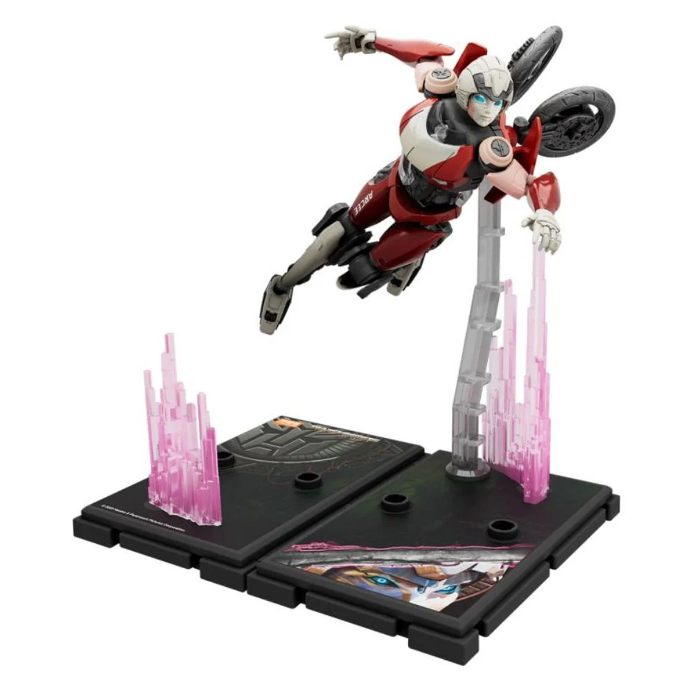 Blokees Figure - Transformers (Model Kit) Classic Class 07 - Arcee - 10cm (Luminous Eyes) - Image 9