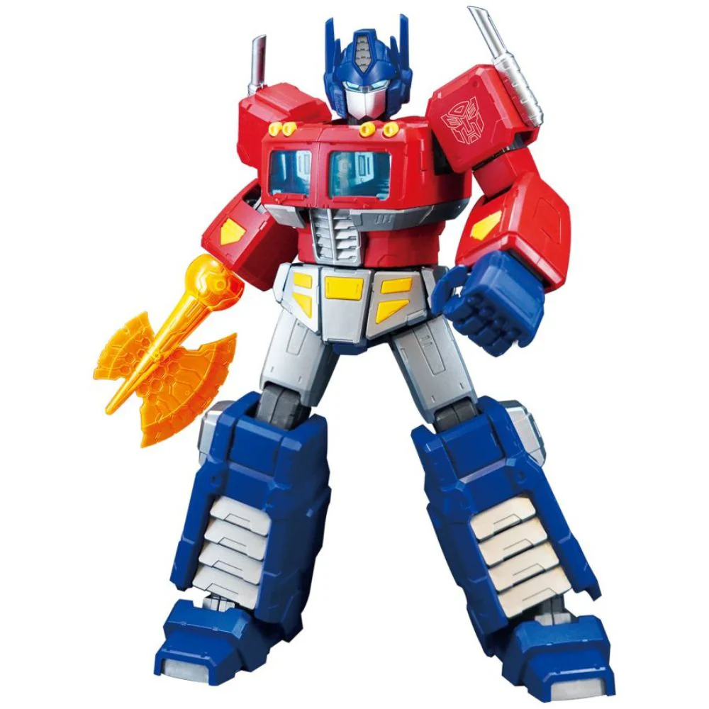 Blokees Figure - Transformers (Model Kit) Transformers AE01 - G1 Optimus Prime - 20cm (Luminous Eyes) - Image 6