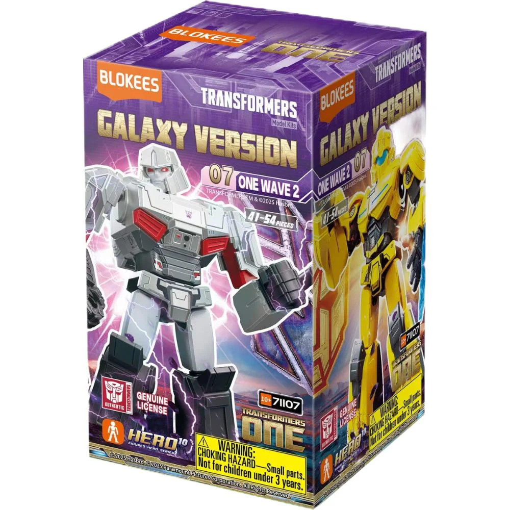 Blokees Figures - Transformers: One - Galaxy Version 07 "Wave 2" Blind Box Display (12 Units) - Image 3