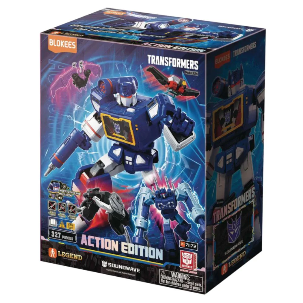 Blokees Figures - Transformers - Soundwave Limited Edition Model Kit