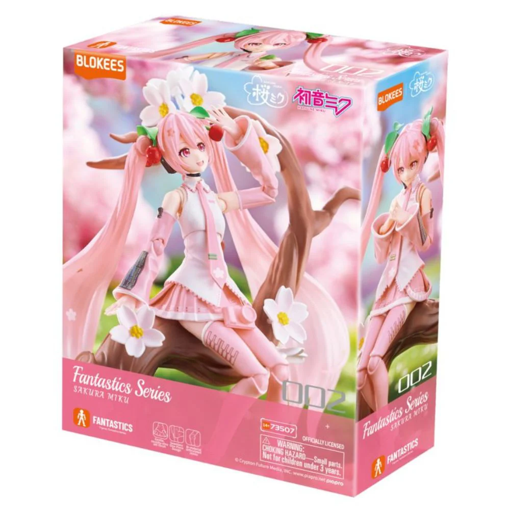 Blokees - Hatsune Miku - Sakura Miku Fantastics Edition Model Kit - Image 4