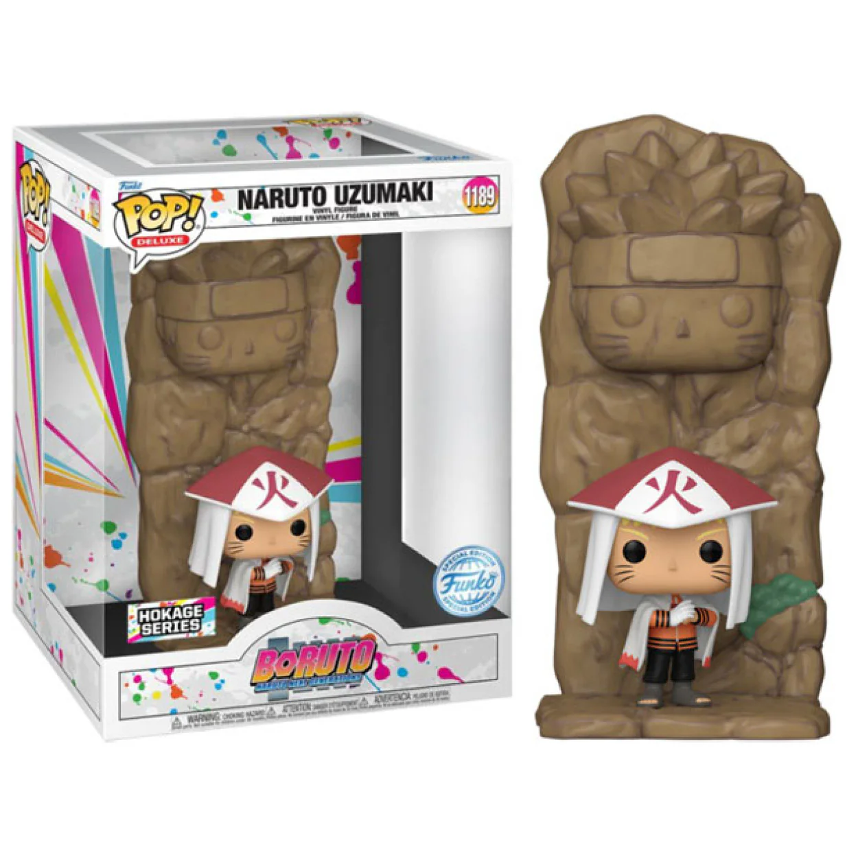 Boruto: Naruto Next Generations - Naruto Uzumaki (Hokage) US Exclusive Pop! Deluxe - Image 3