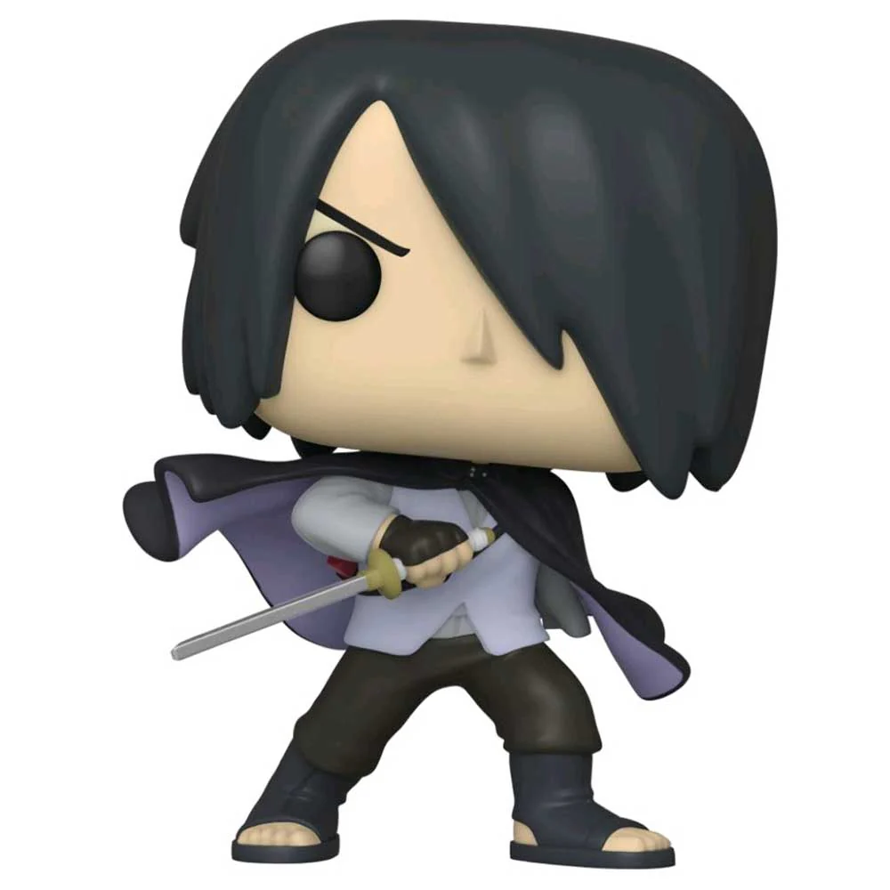 Boruto: Naruto Next Generations - Sasuke with cape (No arm) Specialty Store Exclusive Pop! Vinyl - Image 2