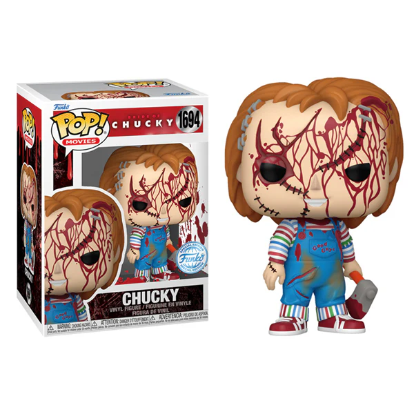Bride of Chucky - Childs Play 4 - Chucky (Battle Damaged) US Exclusive Pop! Vinyl - Image 3