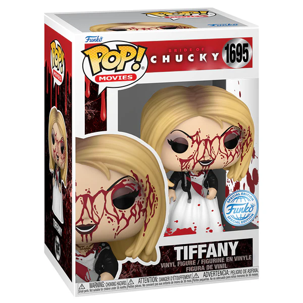 Bride of Chucky Childs Play 4 - Tiffany (Battle Damaged) US Exclusive Pop! Vinyl - Image 2