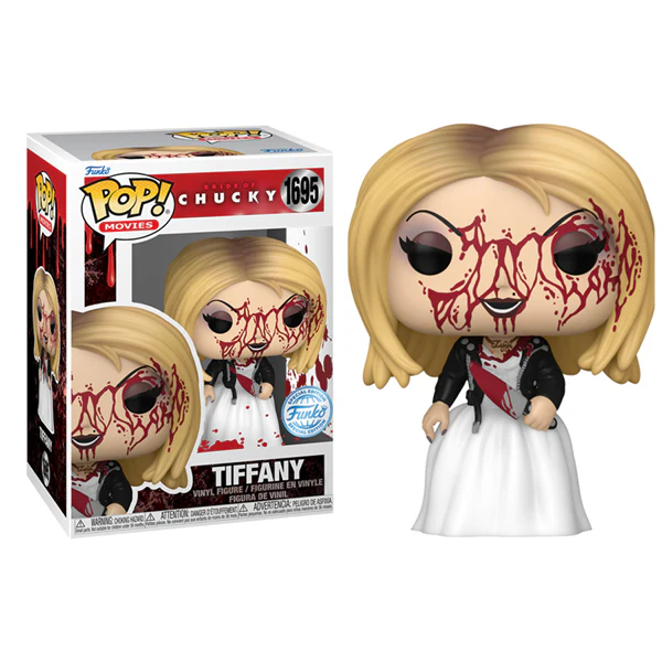 Bride of Chucky Childs Play 4 - Tiffany (Battle Damaged) US Exclusive Pop! Vinyl - Image 3
