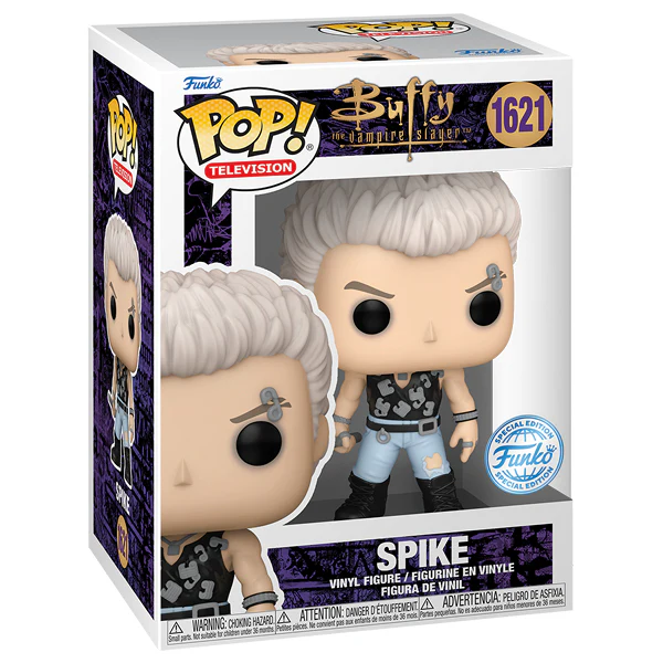 Buffy the Vampire Slayer - Spike (Punk) US Exclusive Pop! Vinyl - Image 2