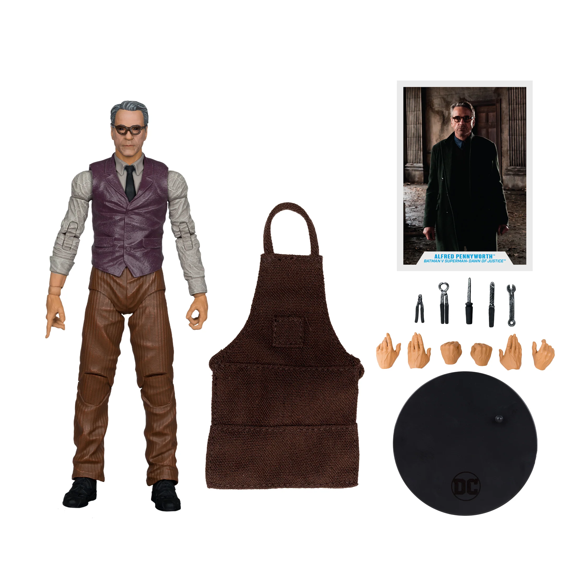BvS - DC Multiverse Alfred 7 Inch Figure - Image 5