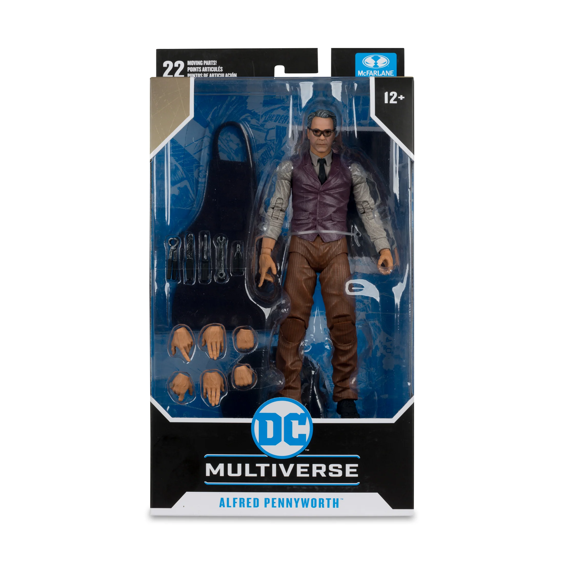 BvS - DC Multiverse Alfred 7 Inch Figure - Image 7