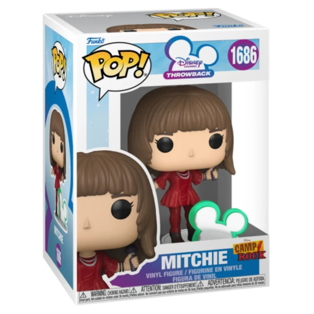 Camp Rock - Mitchie with Disney Channel Logo Pop! Vinyl - Image 2