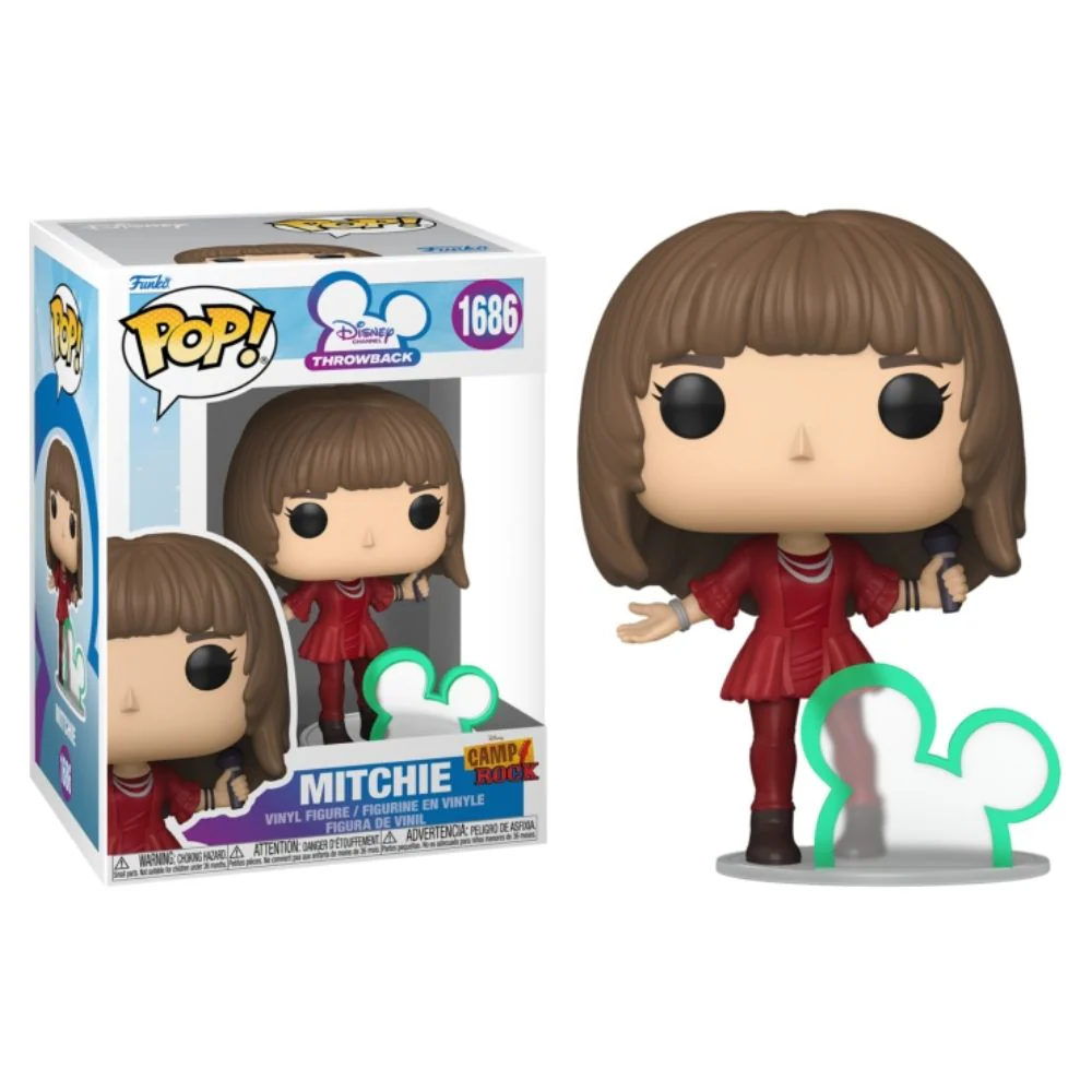Camp Rock - Mitchie with Disney Channel Logo Pop! Vinyl - Image 3