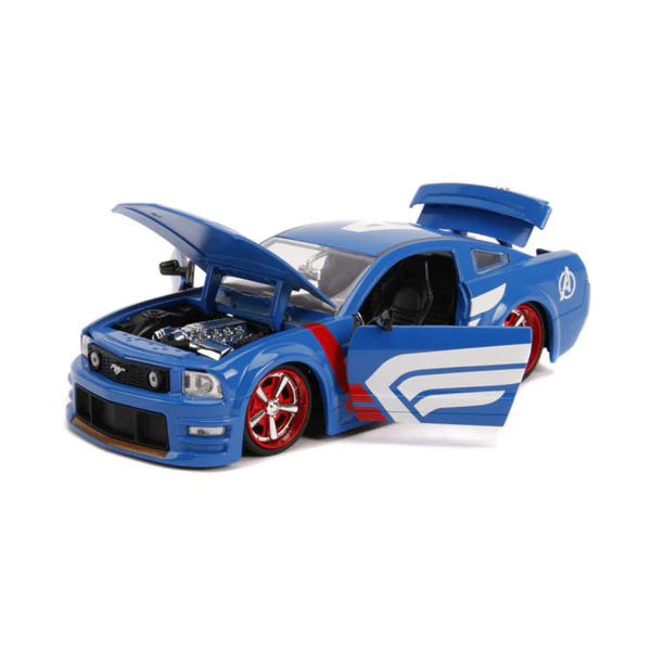 Captain America - 2006 Ford Mustang GT 1:24 Scale Hollywood Ride - Image 4