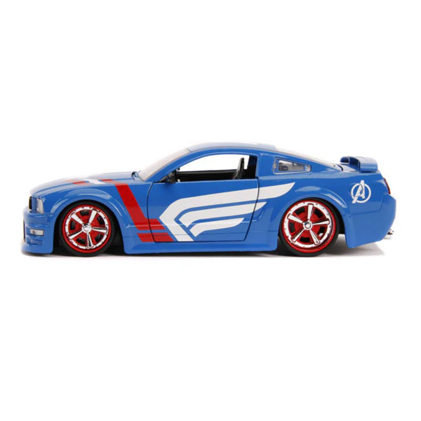 Captain America - 2006 Ford Mustang GT 1:24 Scale Hollywood Ride - Image 5