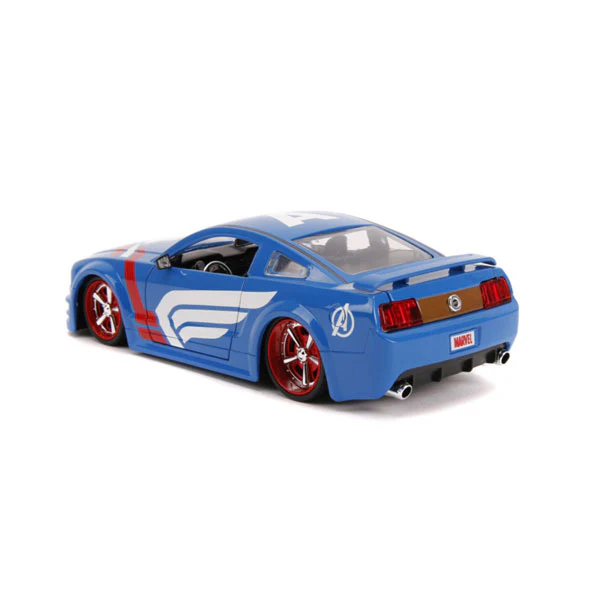 Captain America - 2006 Ford Mustang GT 1:24 Scale Hollywood Ride - Image 7