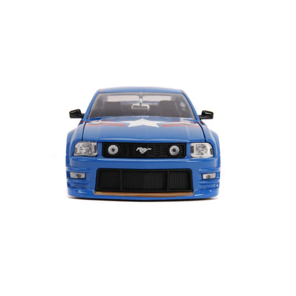 Captain America - 2006 Ford Mustang GT 1:24 Scale Hollywood Ride - Image 9