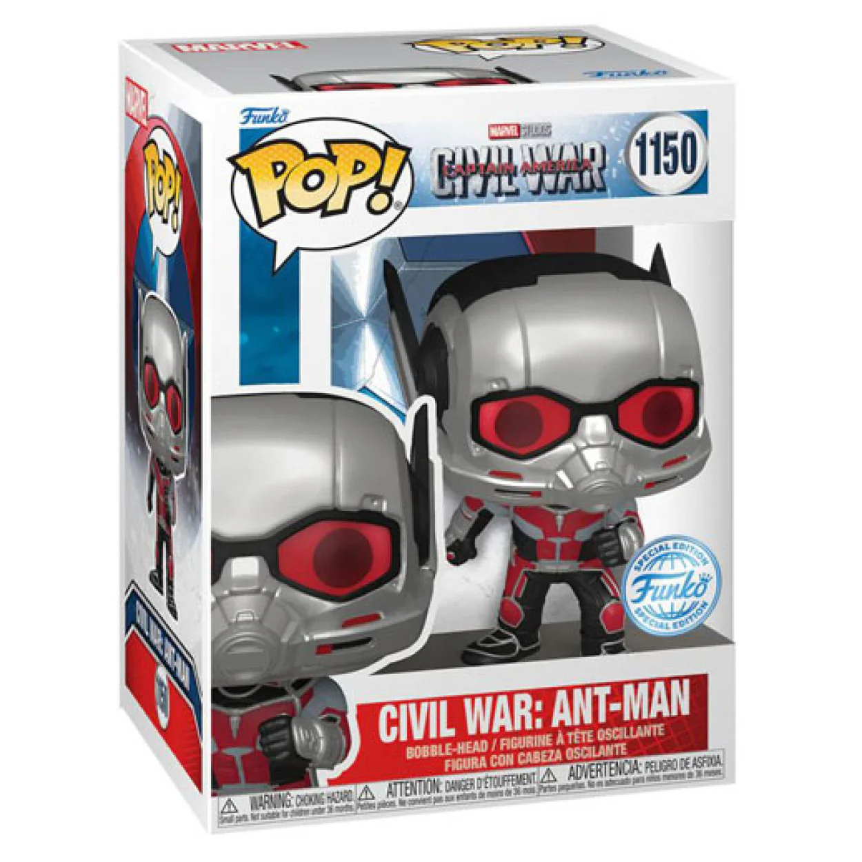 Captain America 3 - Ant-Man Build-A-Scene US Exclusive Pop! Vinyl - Image 2