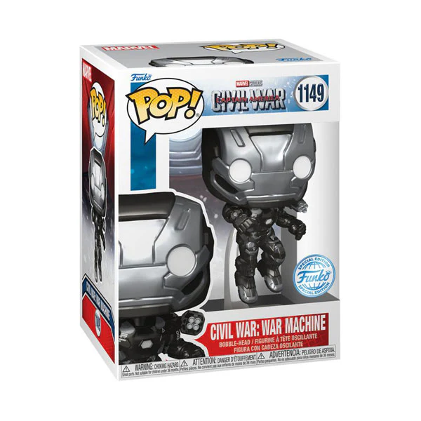 Captain America 3: Civil War - War Machine US Exclusive Build-A-Scene Pop! Vinyl - Image 2