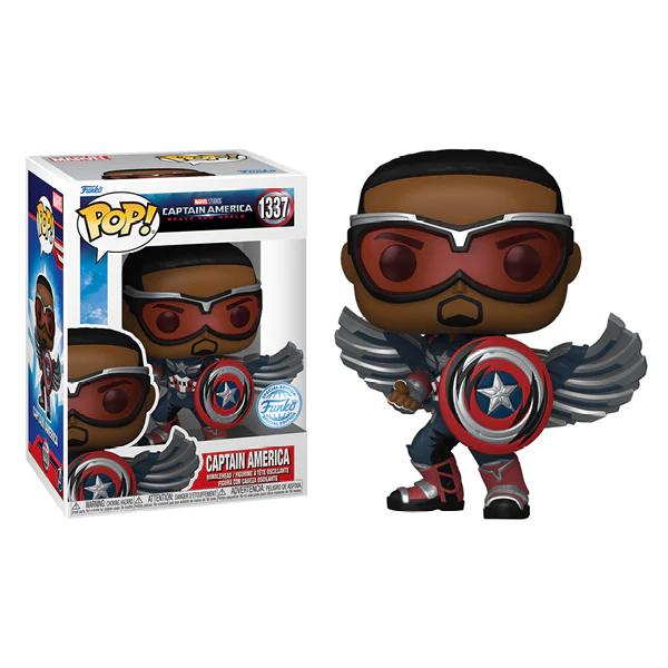 Captain America - Brave New World - Captain America (Deco) US Exclusive Pop! Vinyl - Image 3