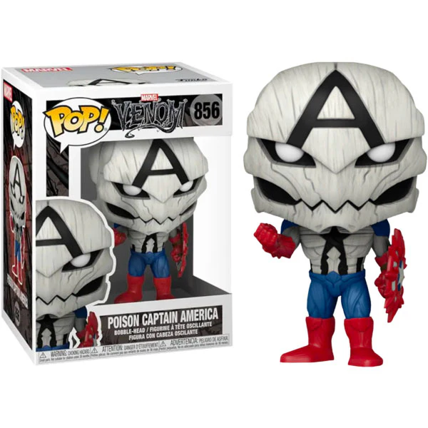 Captain America - Poison Captain America US Exclusive Pop! Vinyl - Image 3