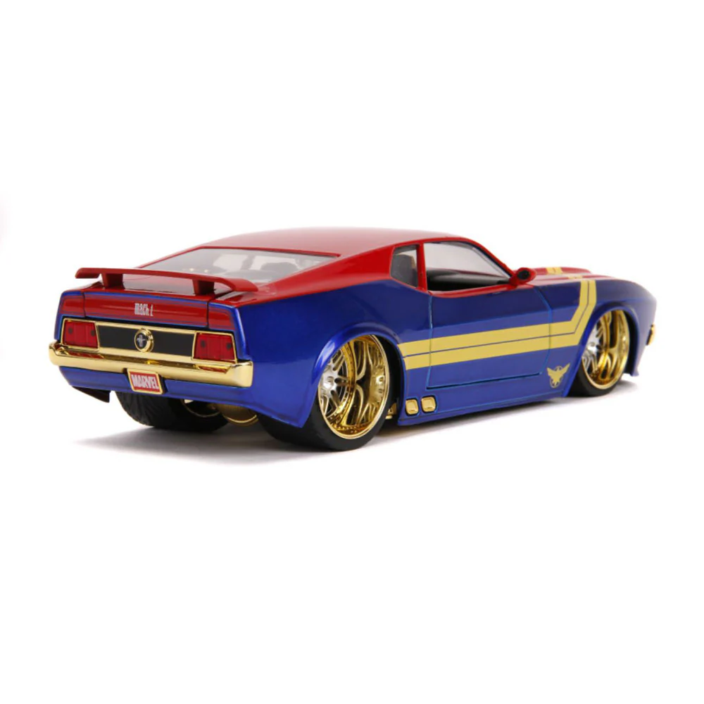 Captain Marvel - 1973 Ford Mustang Mach 1 1:24 Scale Hollywood Ride - Image 4