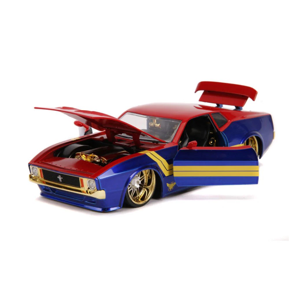 Captain Marvel - 1973 Ford Mustang Mach 1 1:24 Scale Hollywood Ride - Image 5